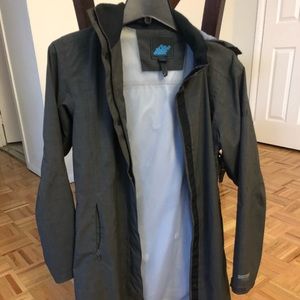 Dark Grey EMS Woman’s Raincoat
